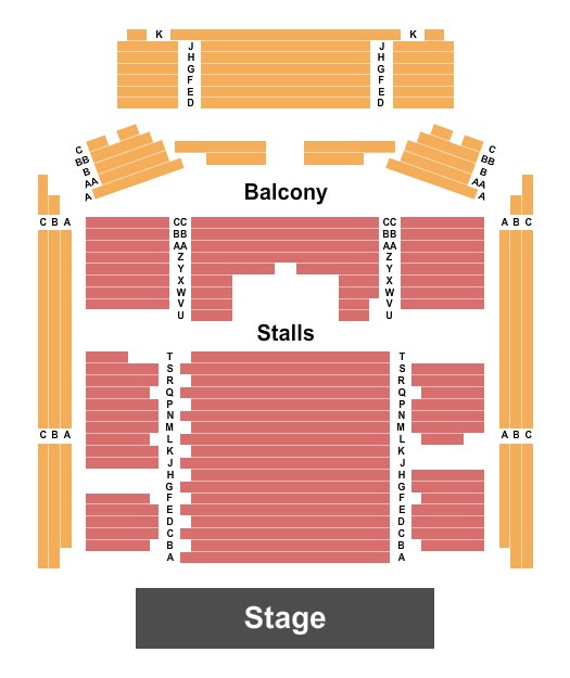 Aberdeen Music Hall seating chart