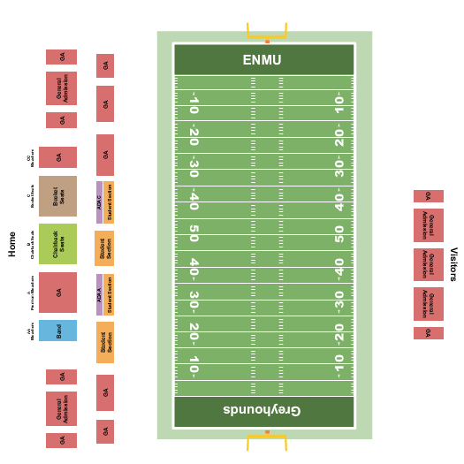 Al Whitehead Field At Steve Loy Family Foundation Stadium seating chart