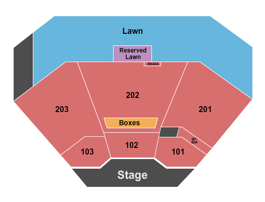 Alpine Valley Music Theatre seating chart