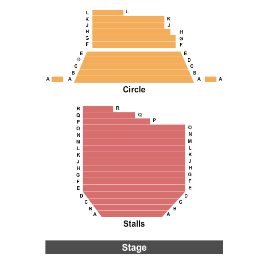 Ambassadors Theatre - London seating chart