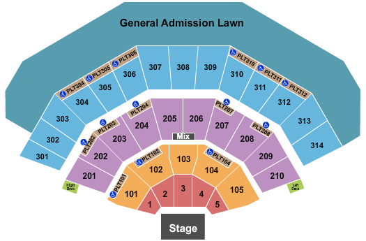 American Family Insurance Amphitheater seating chart