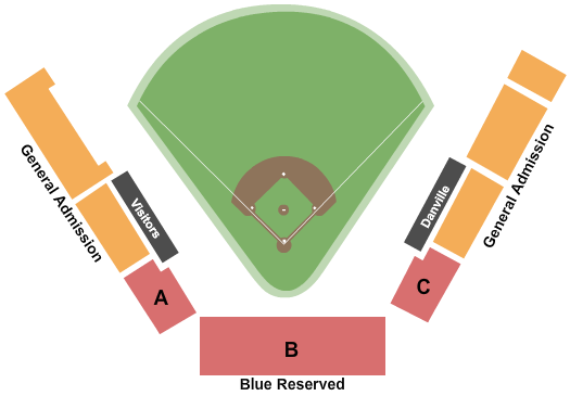 American Legion Field - VA seating chart