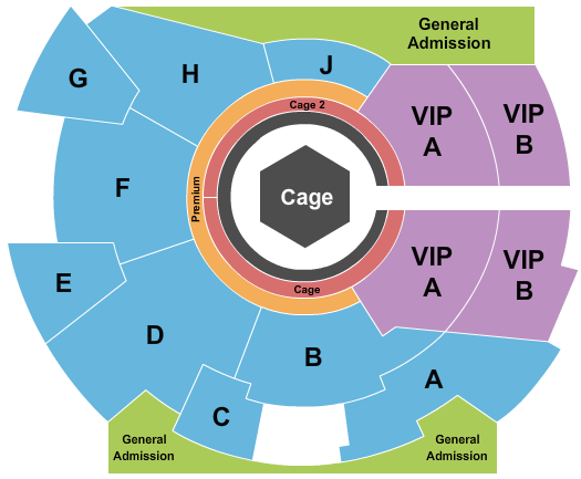 Ameristar Casino & Hotel - Saint Charles seating chart