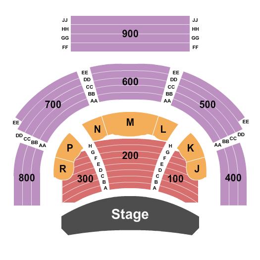 Anderson Theater At Cincinnati Memorial Hall seating chart
