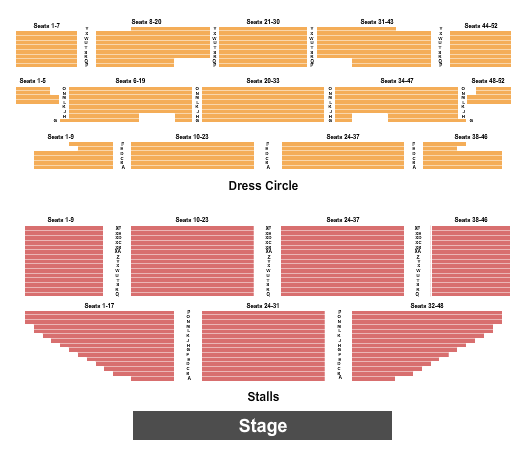 Apollo Victoria Theatre seating chart