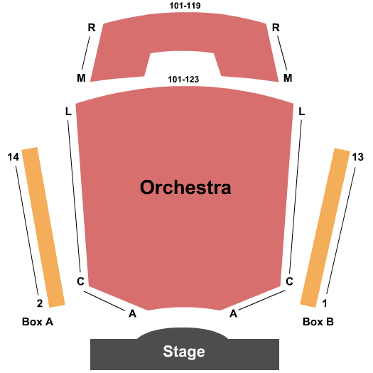 Aventura Arts & Cultural Center - Aventura seating chart