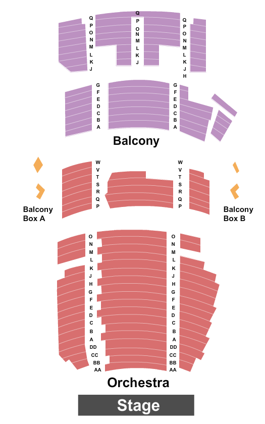 Avon Theatre - Ontario seating chart