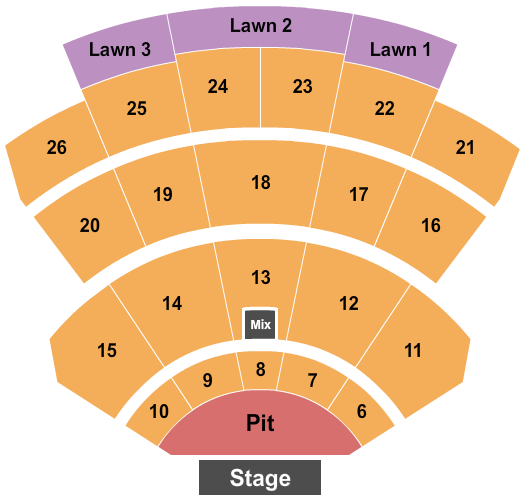 BankPlus Amphitheatre at Snowden Grove seating chart
