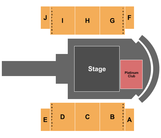 BattleBots Arena seating chart