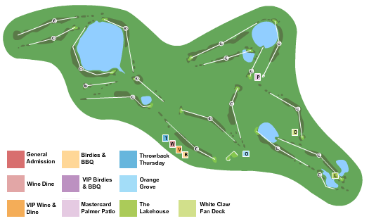 Bay Hill Golf Club seating chart