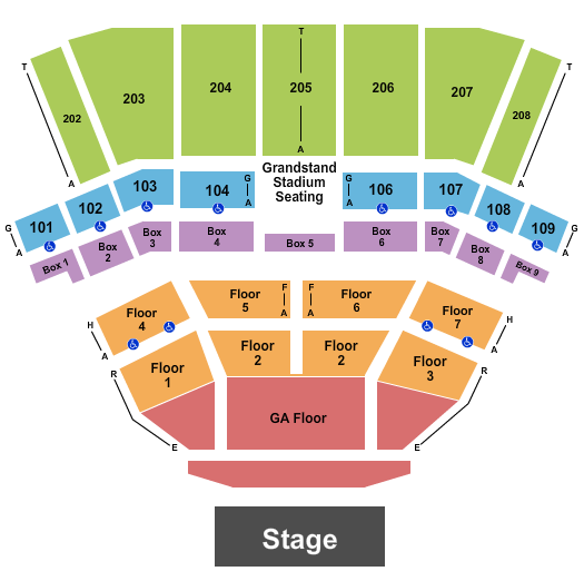 BECU Live at Northern Quest Resort & Casino seating chart