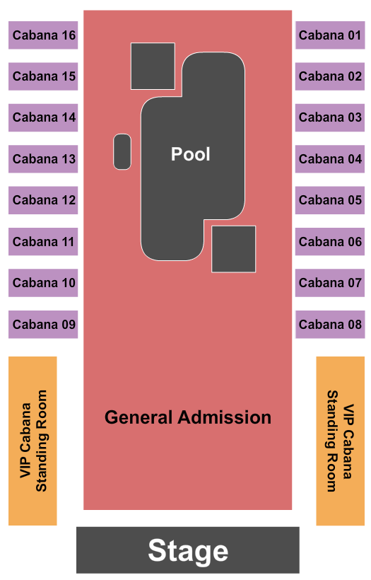 Bel-Aire Backyard seating chart