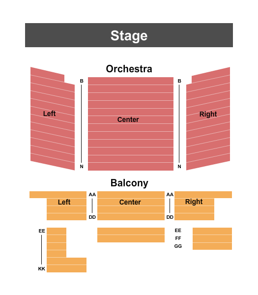 Bellows Falls Opera House seating chart
