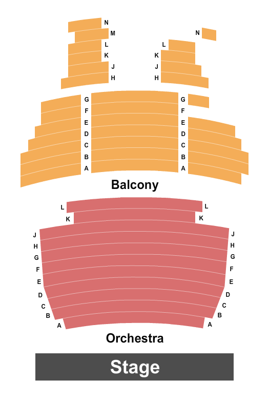 Biddeford City Theater seating chart
