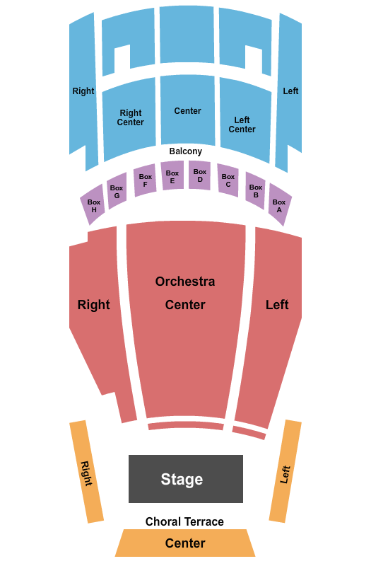Bradley Symphony Center seating chart