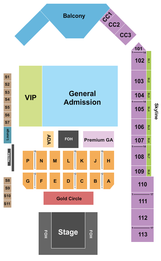 Breese Stevens Field seating chart