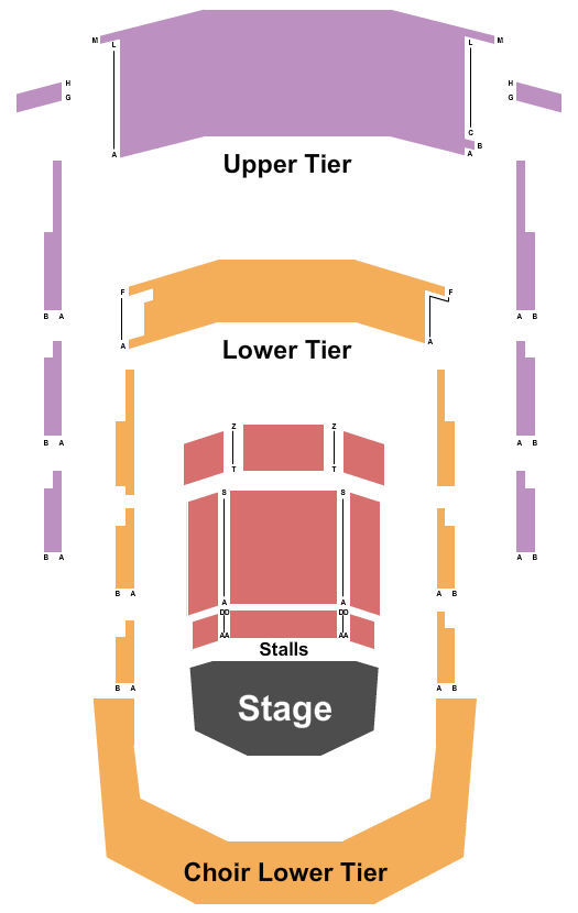 Bristol Beacon seating chart