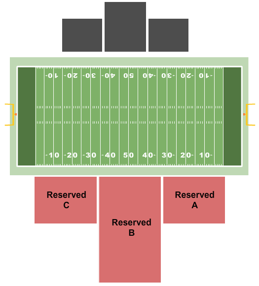Buccaneer Field seating chart
