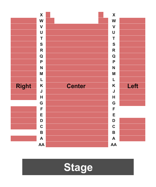 Bucks County Playhouse seating chart