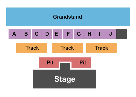 Bureau County Fairgrounds seating chart