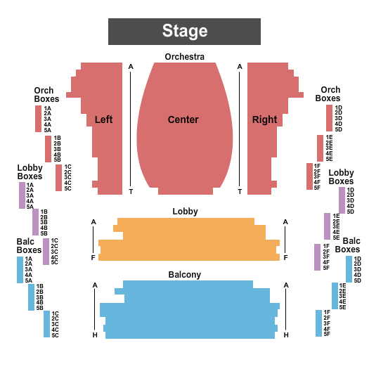 Byers Theatre at Sandy Springs Performing Arts Center seating chart