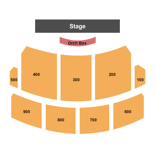 Cahn Auditorium seating chart