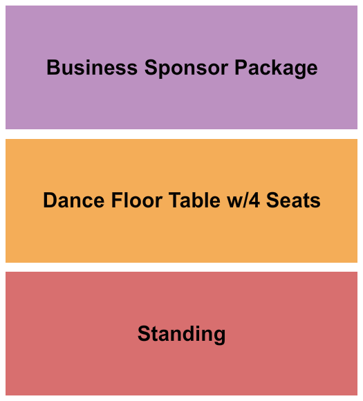 Cahoots Dancehall & Honkytonk seating chart