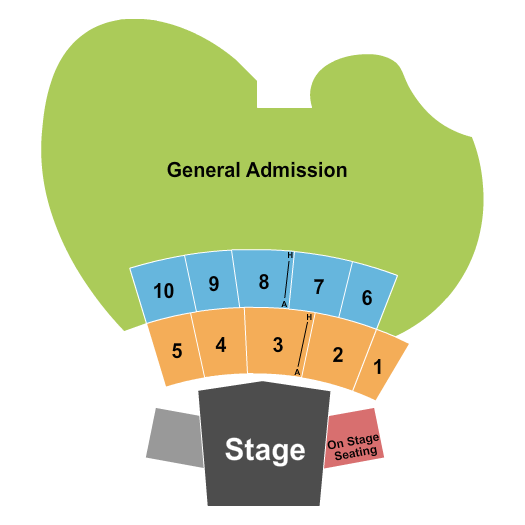 Caloosa Sound Amphitheater seating chart