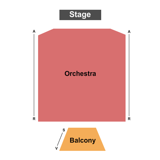 Cantey V. Sutton Theatre - Raleigh Little Theatre seating chart