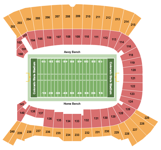 Canvas Stadium seating chart