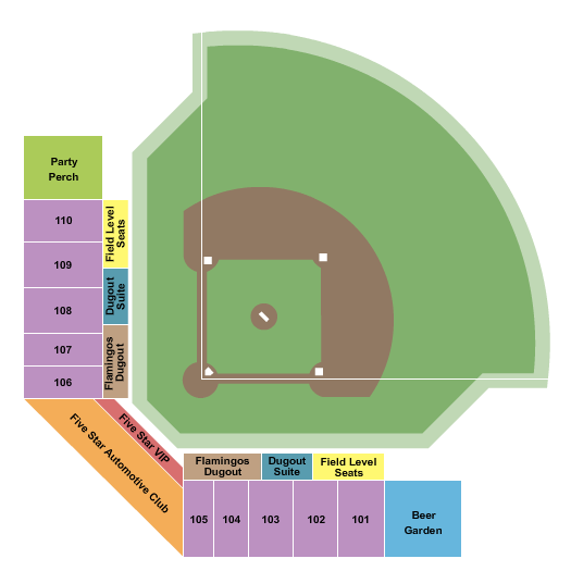 Carolina Bank Field seating chart