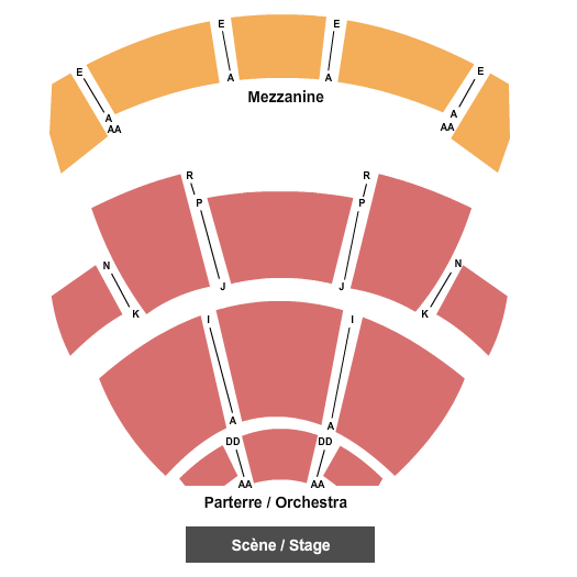 Casino du Lac-Leamy seating chart