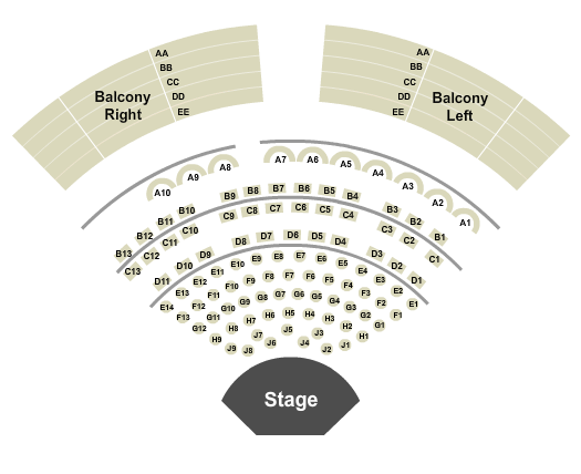 Casino Regina seating chart