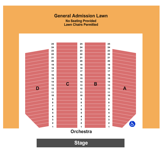 Centennial Terrace seating chart