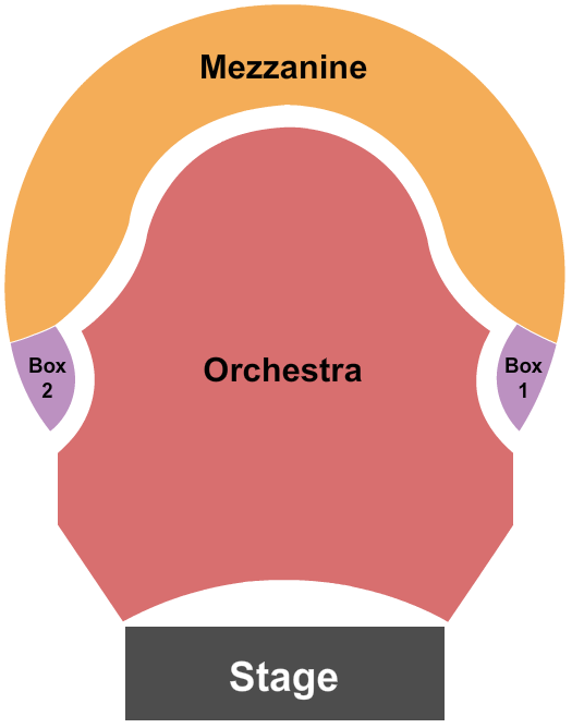 Center Theater at California Center For The Arts Escondido seating chart