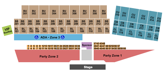Cheyenne Frontier Days Arena seating chart