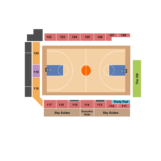 CHI Memorial Stadium seating chart