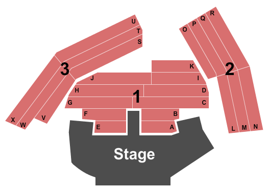 Chippendales Theater at Planet Hollywood Resort & Casino seating chart