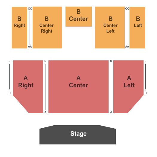 Chumash Casino seating chart