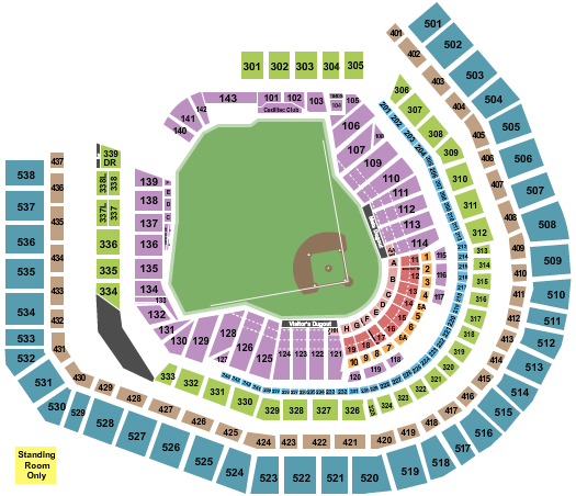 Citi Field seating chart