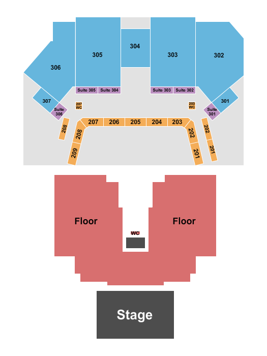 Citizens Live at The Wylie seating chart