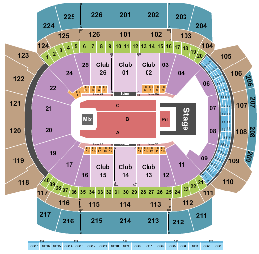 Climate Pledge Arena seating chart