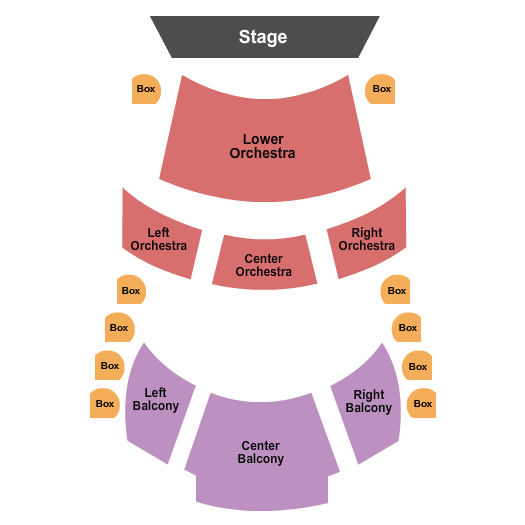 Coca-Cola Stage at Alliance Theatre seating chart