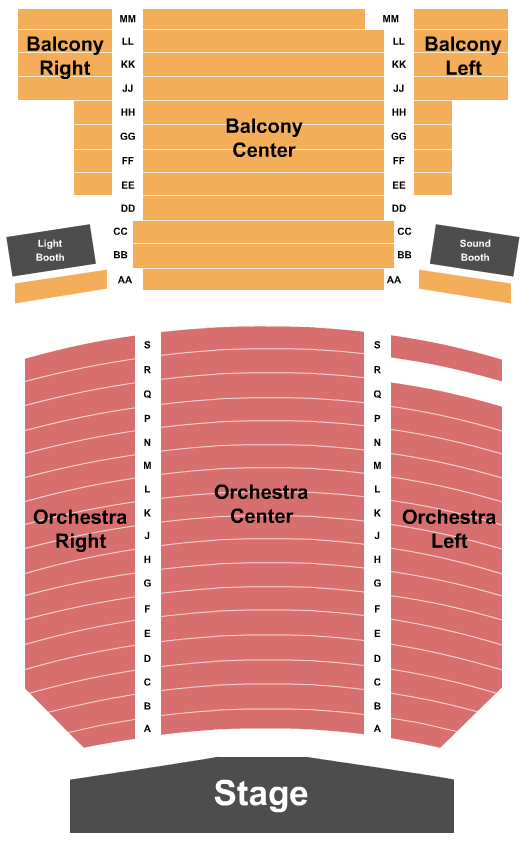 Cocoa Village Playhouse seating chart