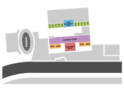 Colonial Downs seating chart