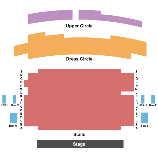 Criterion Theatre - London seating chart