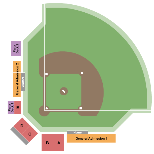Currie Field seating chart