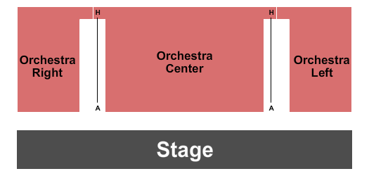 Daryl Roth Theatre seating chart