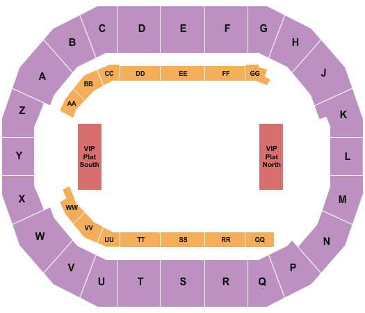 Days of 47 Arena at Utah State Fair Park seating chart