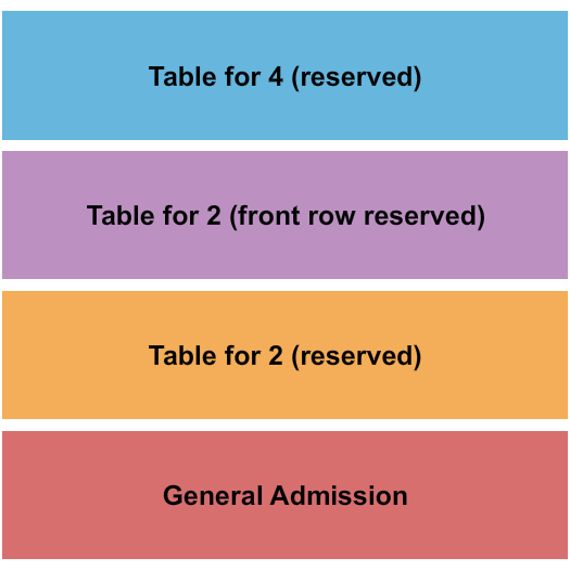 DC Improv seating chart
